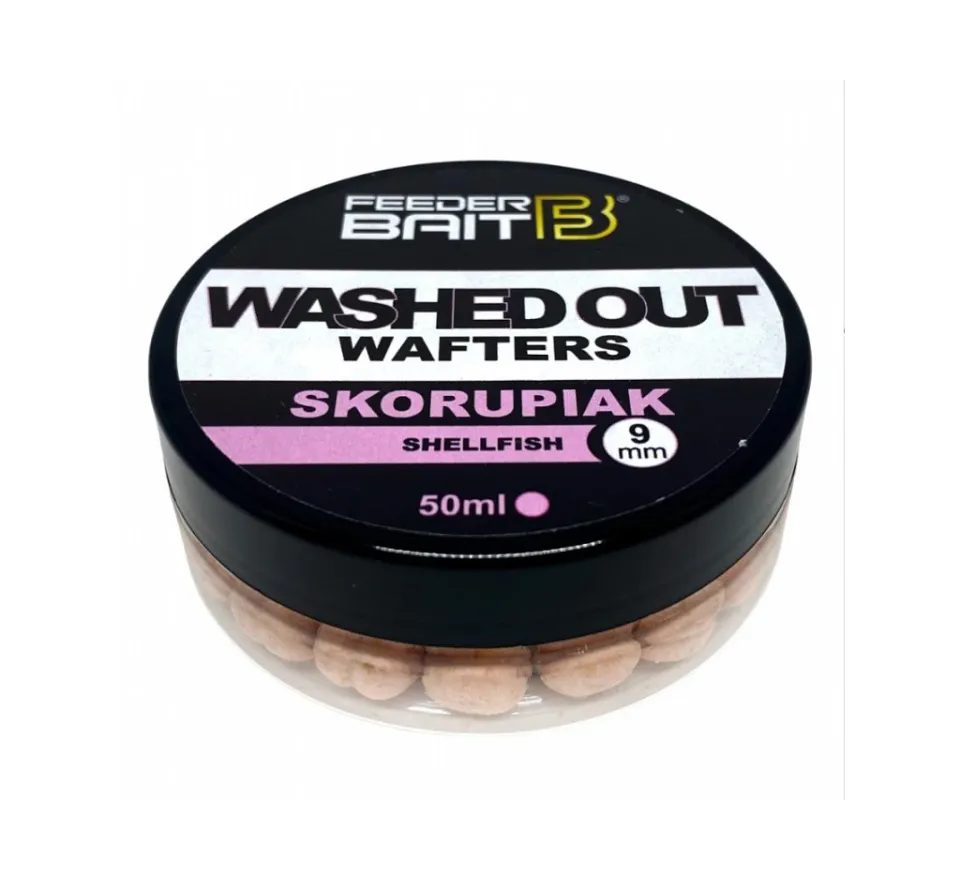 FeederBaits Nástraha Washed Out Wafters 9mm 50ml