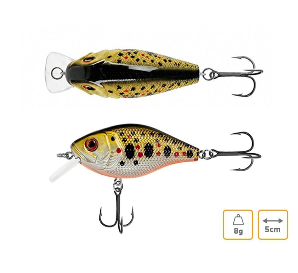 Delphin Wobler Wobby Crank-SH 5cm 8g