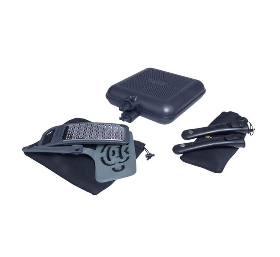 RidgeMonkey Pánev Connect Pan & Griddle XXL Granite Edition