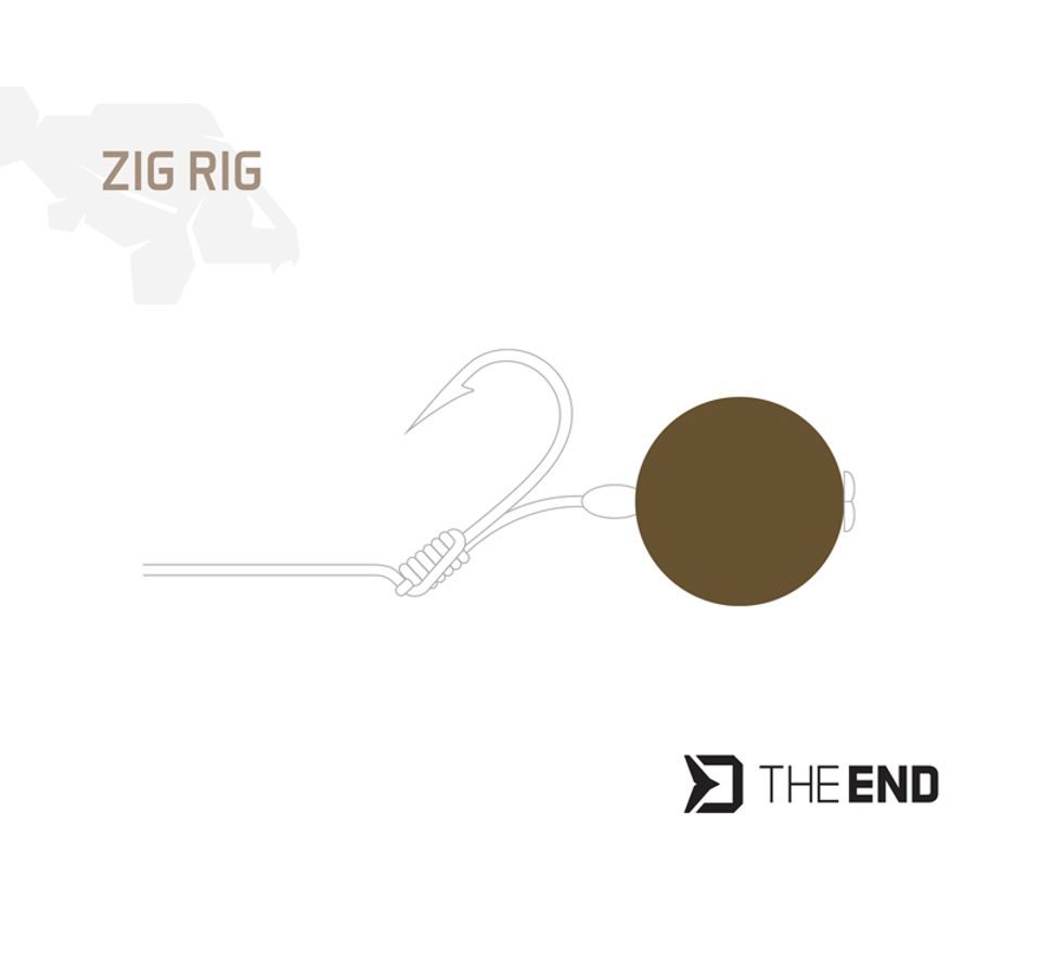 Delphin Penové Pop-Up TheEND Zig Rig čierno-žlté 10ks