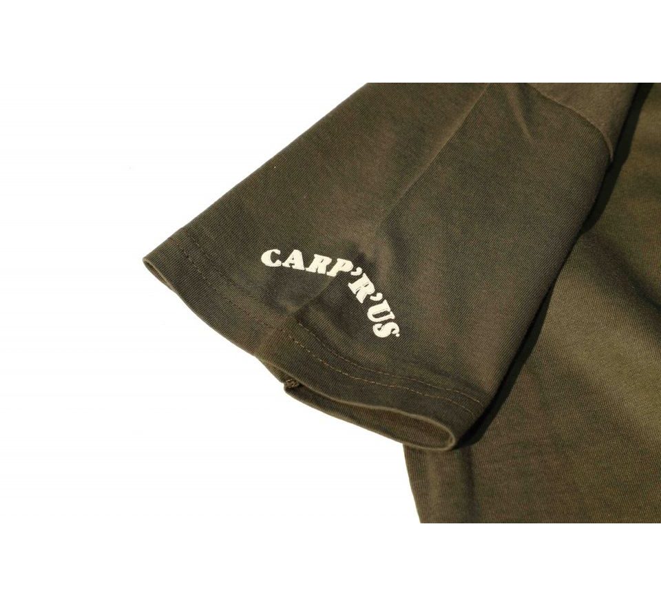 Carp 'R' Us Tričko Mouthsnagger army zelená