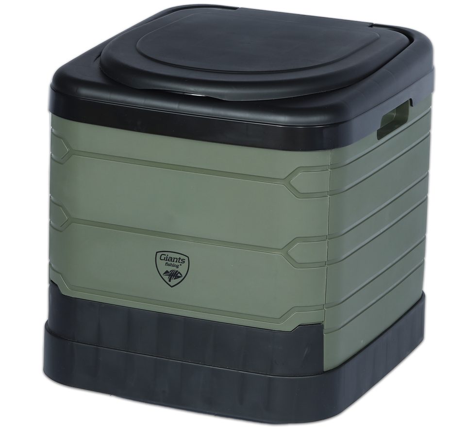 Giants fishing Akční set Skládací přenosná toaleta X-Large + Hygienický stan + Skládací lopatka ZDARMA!
