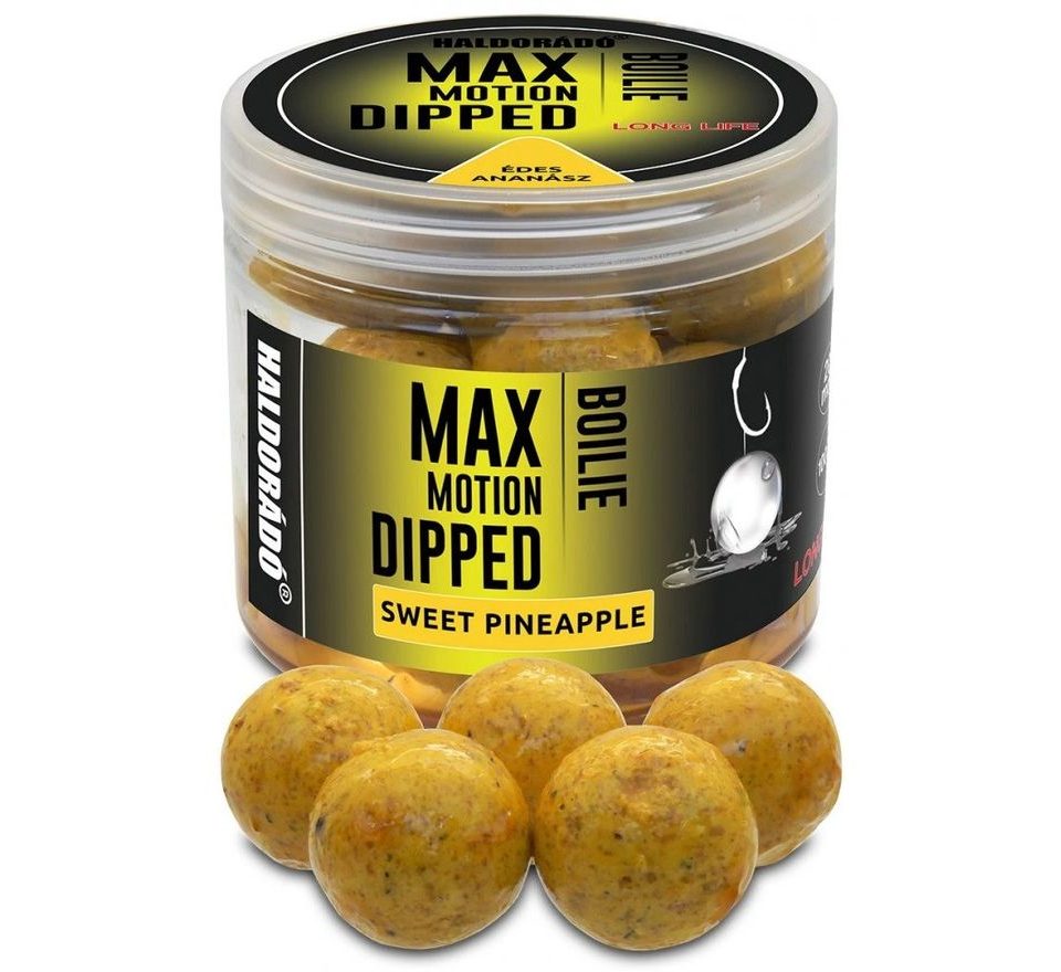 Haldorádó Boilies v dipe Dipped Max Motion 20mm 80g