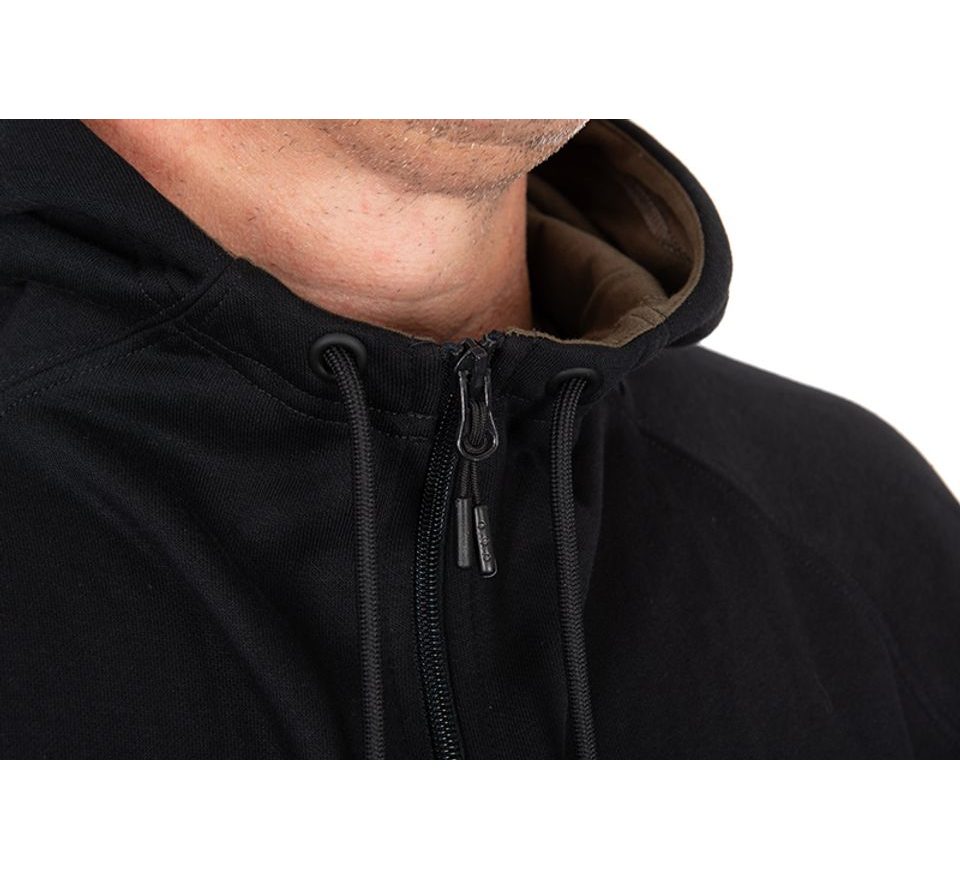 Fox Mikina Collection Zipped Hoody Black