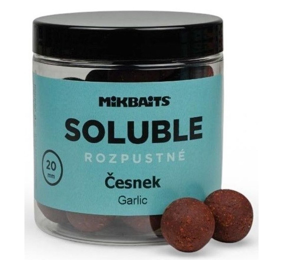 Mikbaits Rozpustné boilies Soluble Česnek 250ml