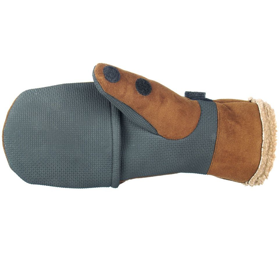 Norfin Rukavice Mittens hnědé