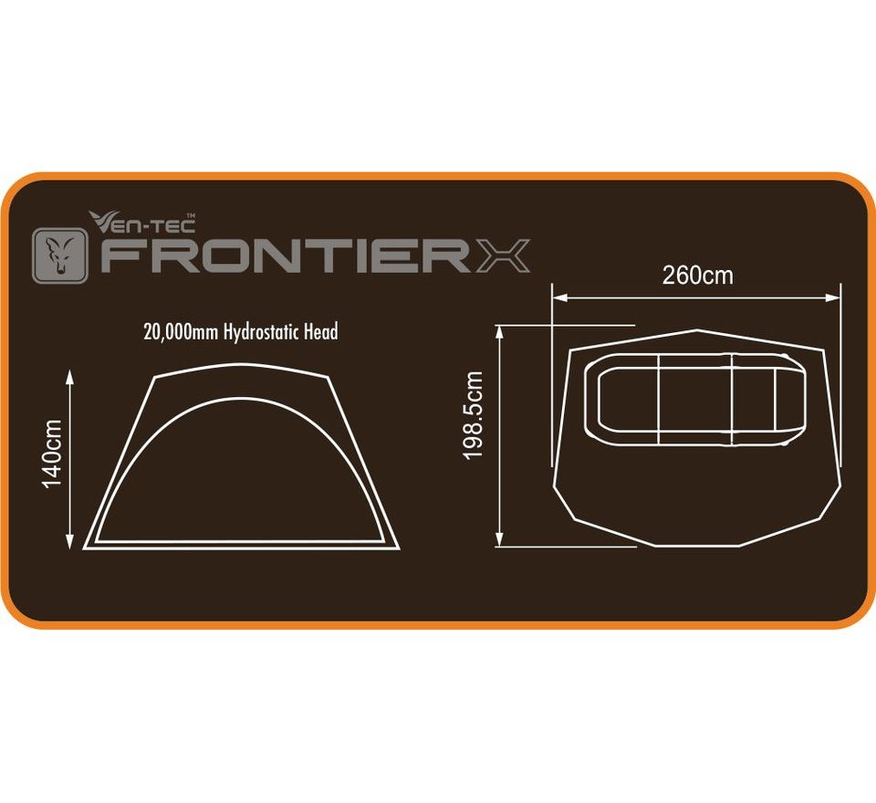 Fox Bivak Frontier X + Přehoz Zdarma