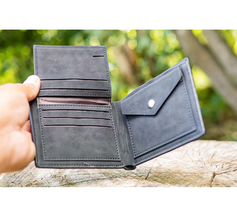 Giants fishing Peněženka dva kapři Black Wallet Two Carps černá