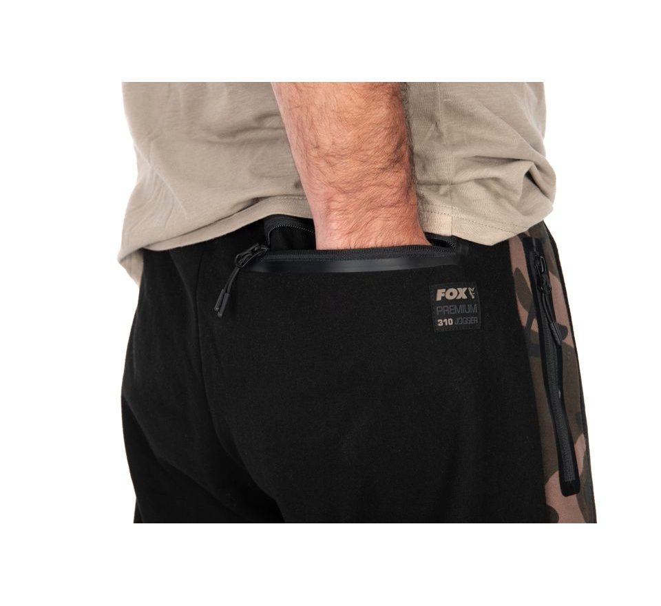 Fox Tepláky Black/Camo Premium 310 Joggers