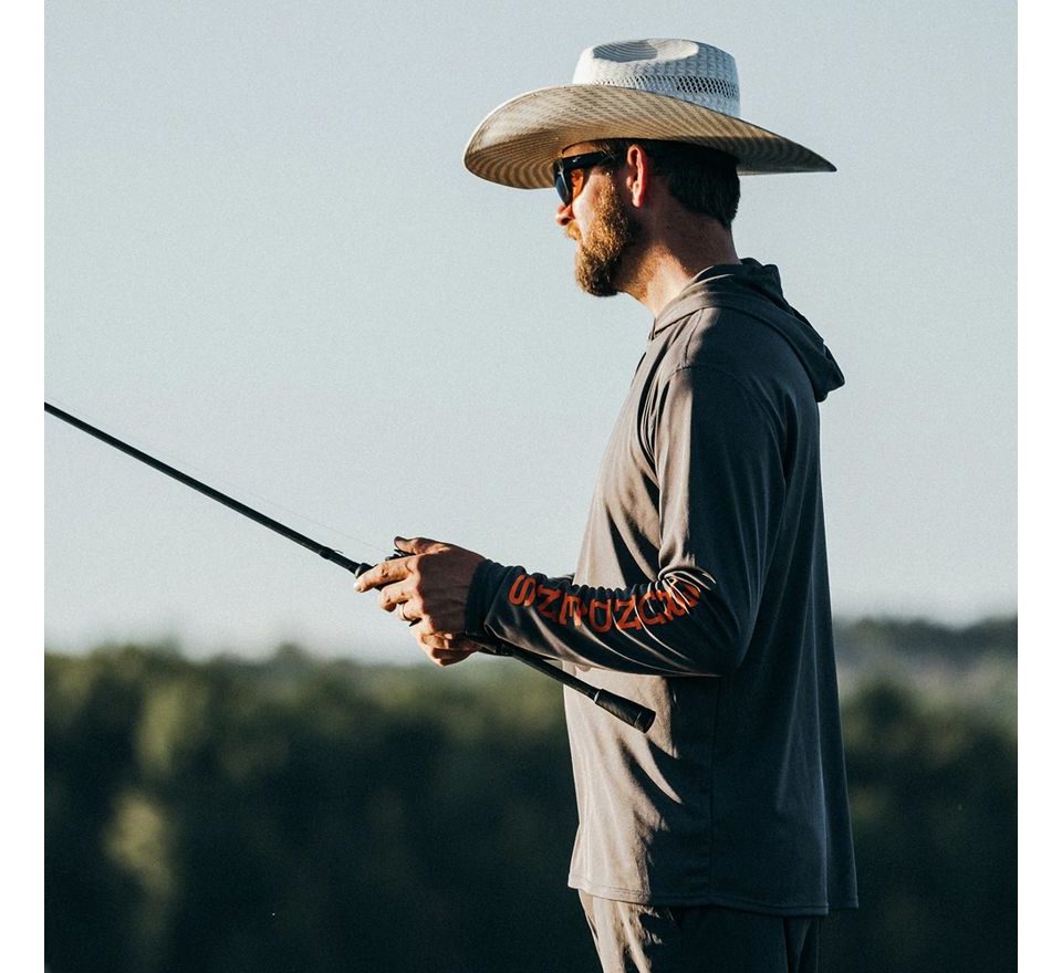 Grundéns UV Triko Tough Sun Hoodie Azure