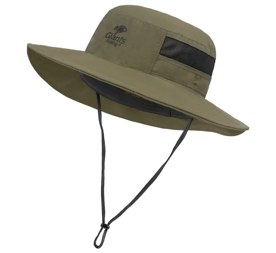 Giants fishing Rybářský klobouk Fishing Hat UV40+ Olive Green