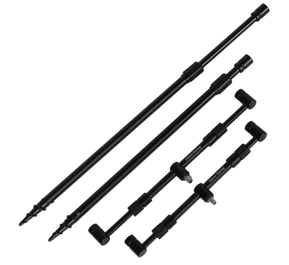 Giants Fishing Sada hrazd Gaube Buzzer Bar Set 2 Rods Black