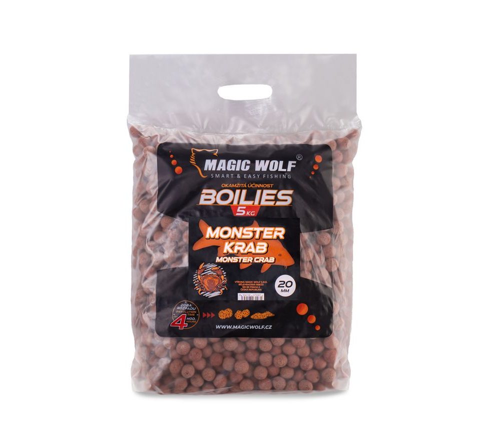 Magic Wolf Krmné Boilie 20mm 5kg