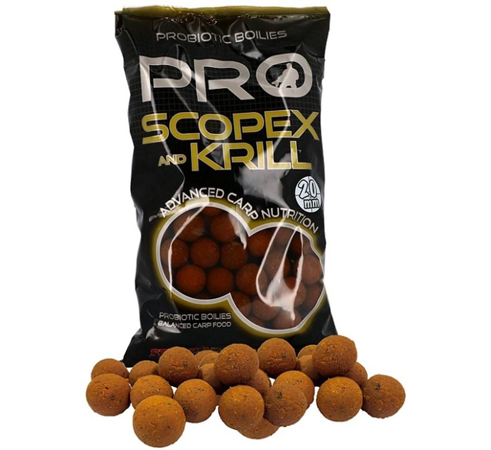 Starbaits Boilies Pro Scopex Krill 800g