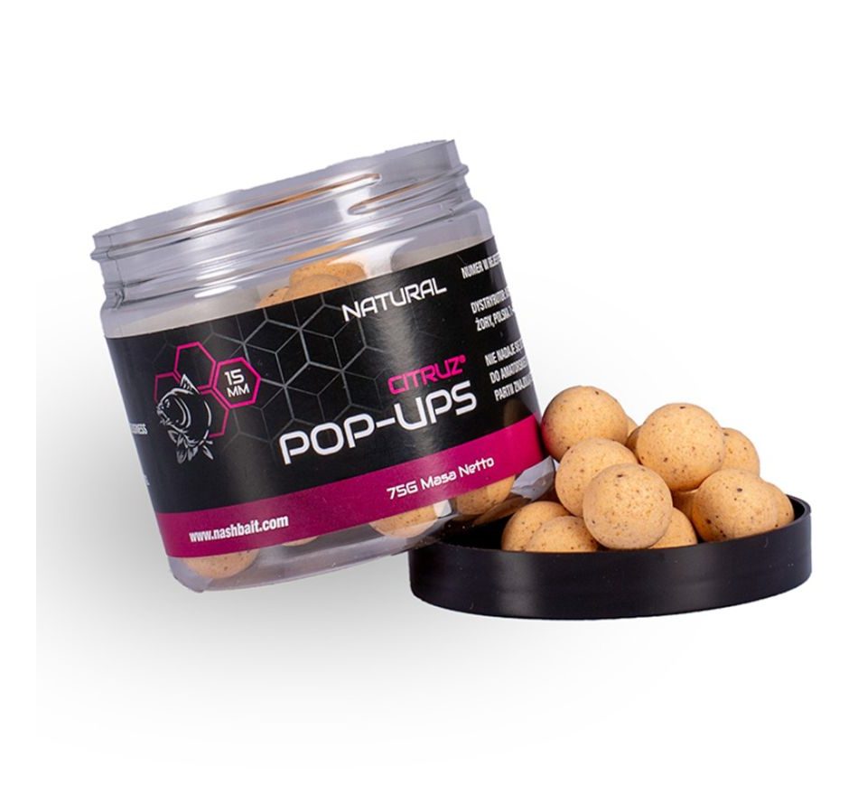 Nash Plovoucí Boilie Citruz Pop Ups 75g