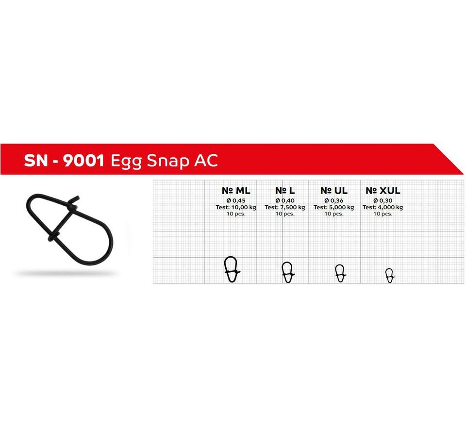 Gurza Karabínka EGG Snap AC 10ks