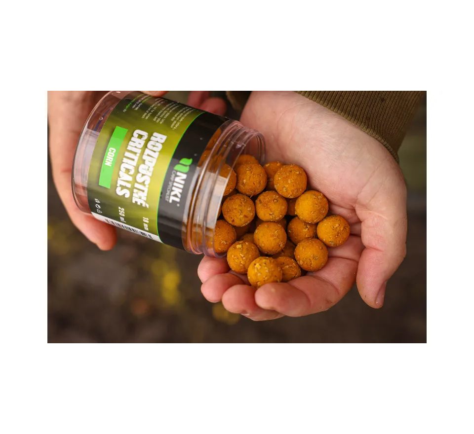 Nikl Rozpustné Criticals boilie Kukurica 250ml