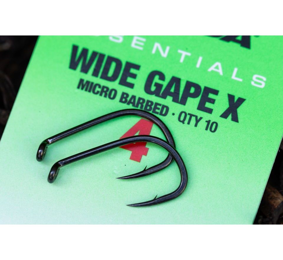 Korda Háčky Essentials Wide Gape X 10ks