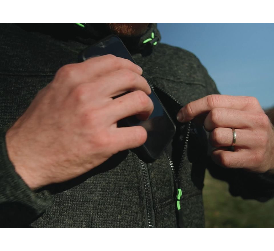 Ixtera Outdoorová mikina s kapucí Camotic