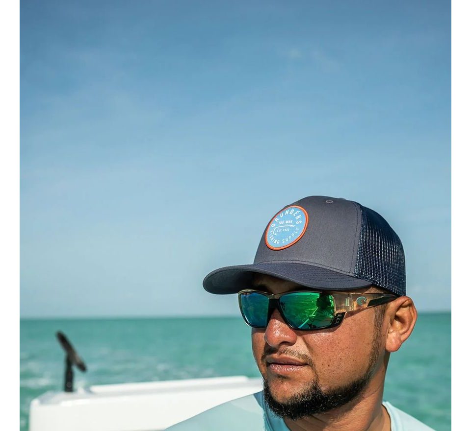 Grundéns Kšiltovky Hook Trucker FP Ombre Blue/Navy O/S