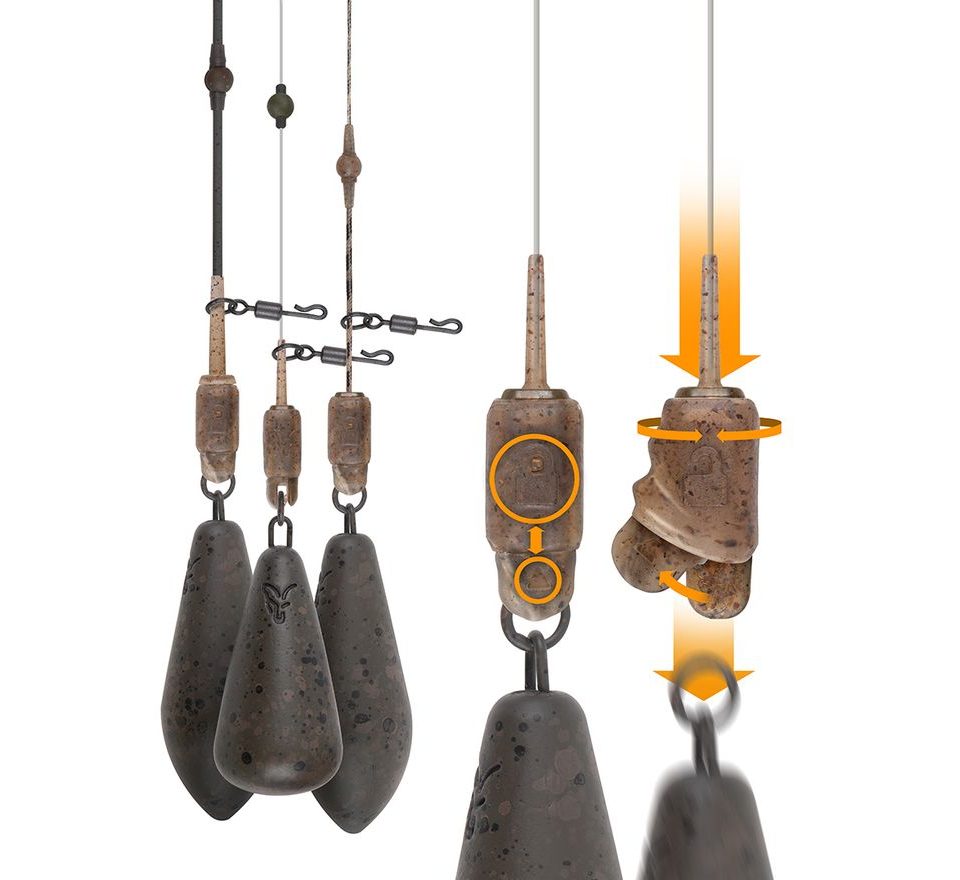 Fox Závěs na olovo Edges Heli-Clip