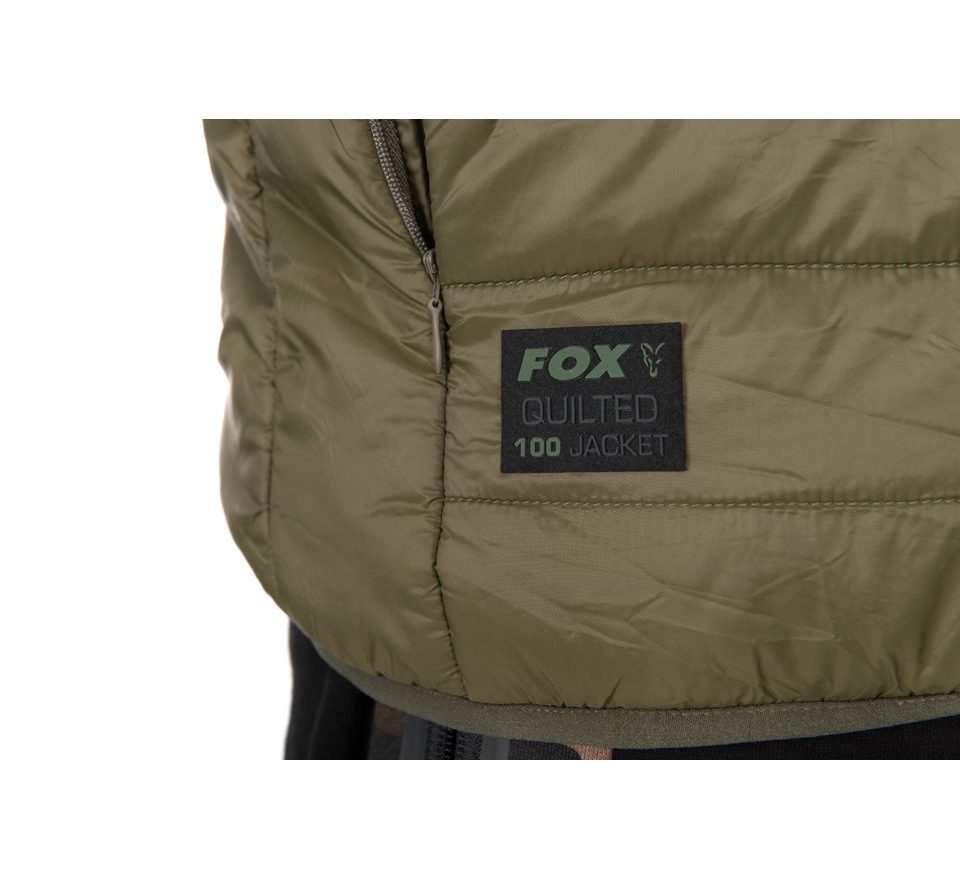 Fox Bunda Olive Quilted 100 Jacket