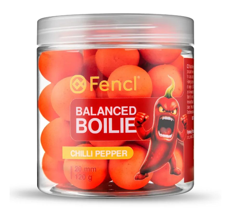 Fencl Balanced Boilie Chilli Pepper 120g