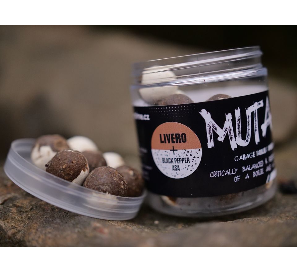 G.B.U. Vyvážené Boilies Mutant Livero 130g