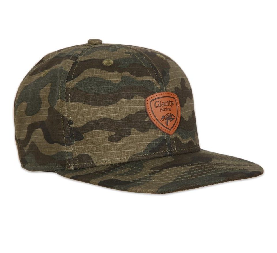 Giants Fishing Kšiltovka Flat Cap Full Camo