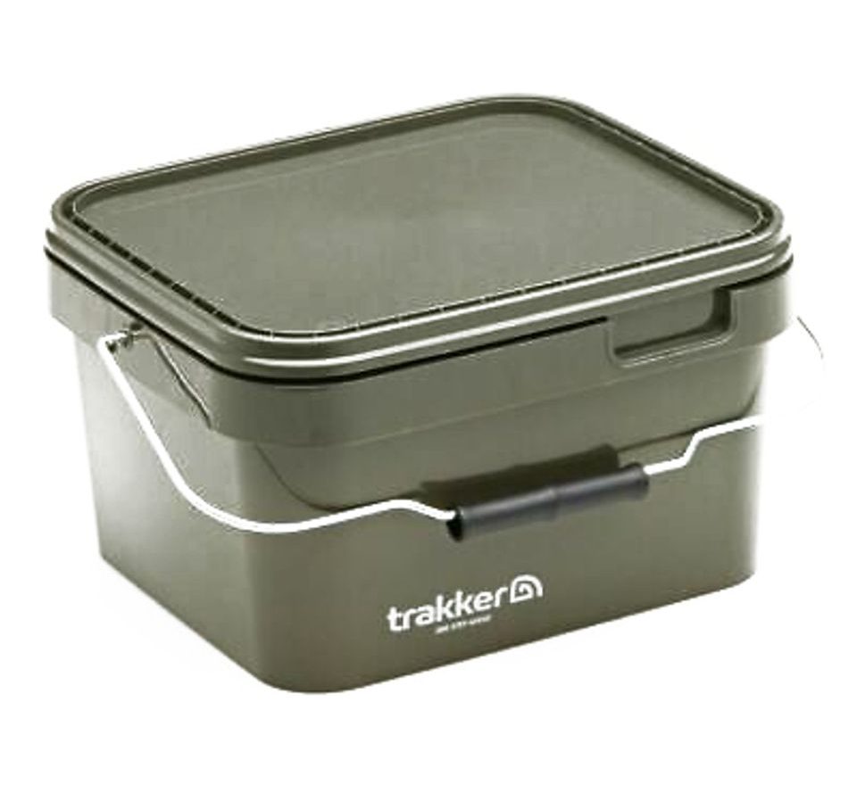 Trakker Plastový kýbl Olive Square Container 5l