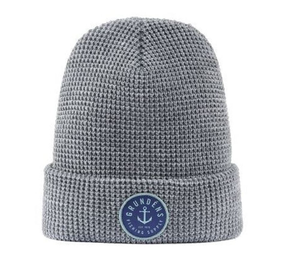 Grundéns Čiapka Anchor Waffle Beanie Athletic Heather O/S