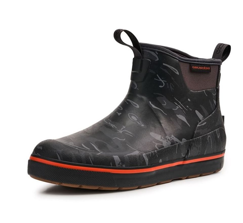 Grundéns Boty Deck-Boss Ankle Boot Blackbeard