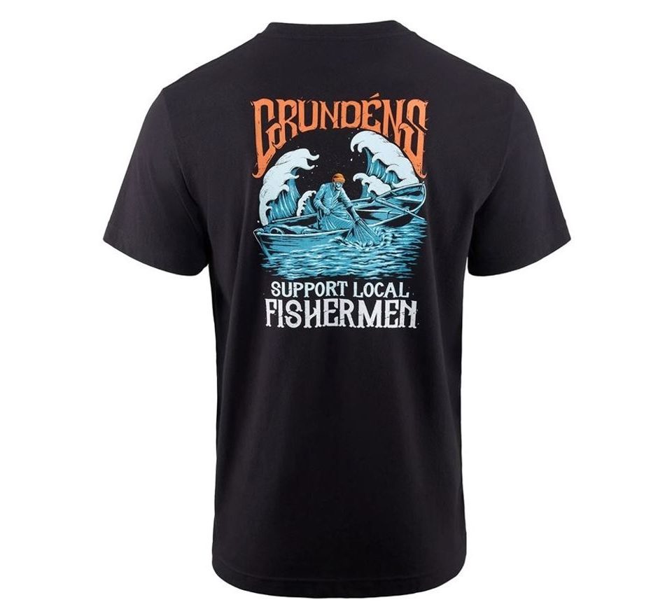 Grundéns Triko Support Fishermen SS T-Shirt Black