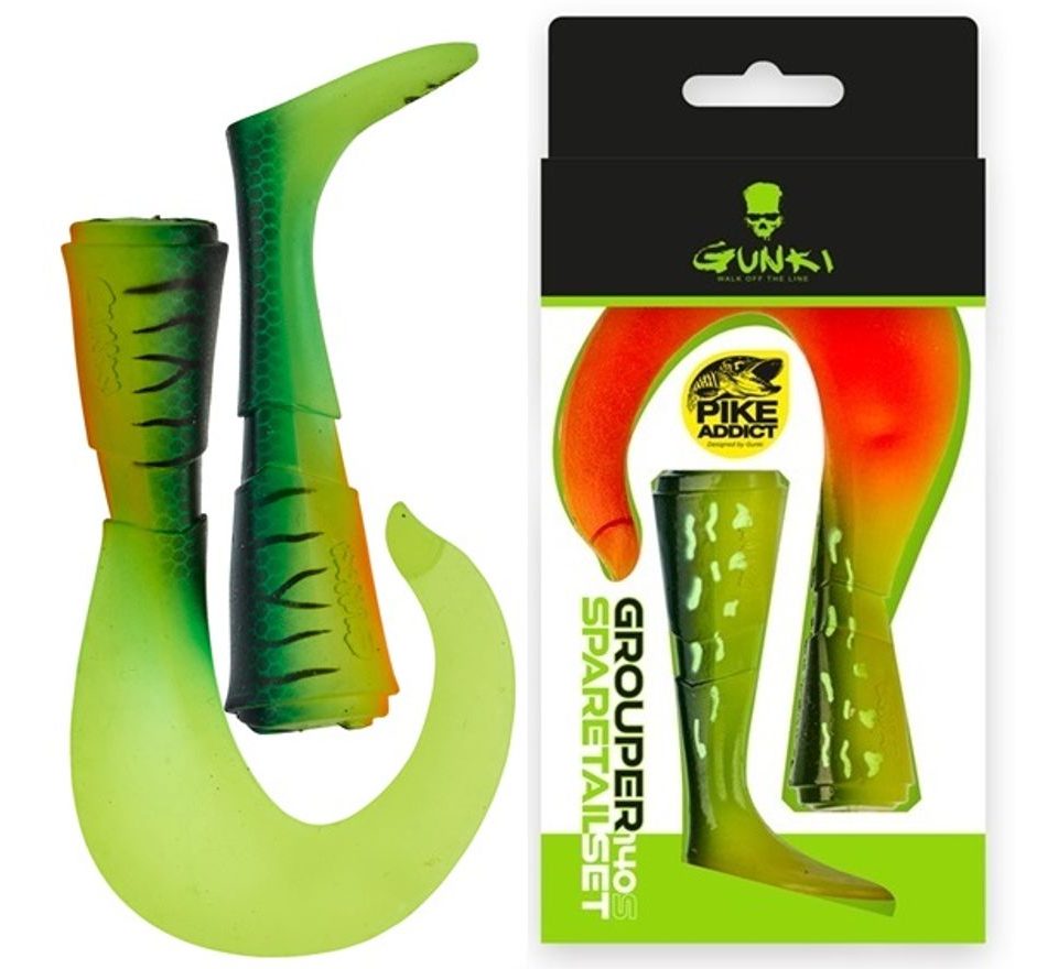 Gunki Náhradní ocásky Grouper 14cm S