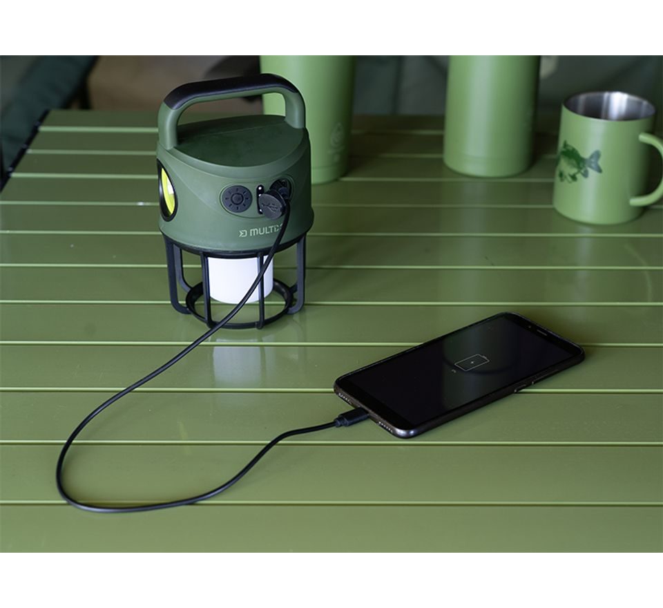 Delphin Kempingová lampa Multix