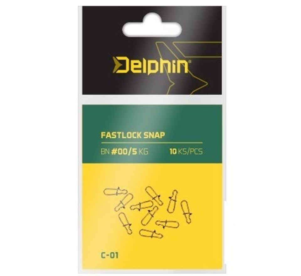 Delphin Karabinka Fastlock Snap C-01 10ks