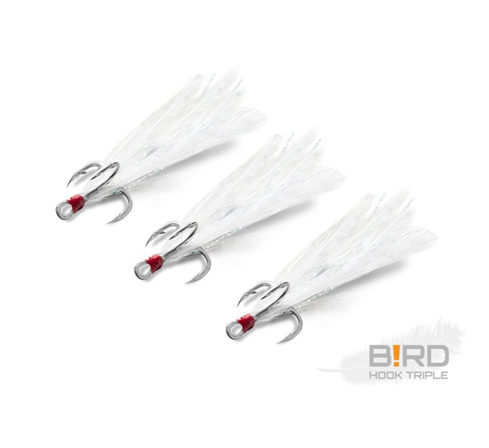 Delphin Trojháčik B!RD Triple Hook 3ks