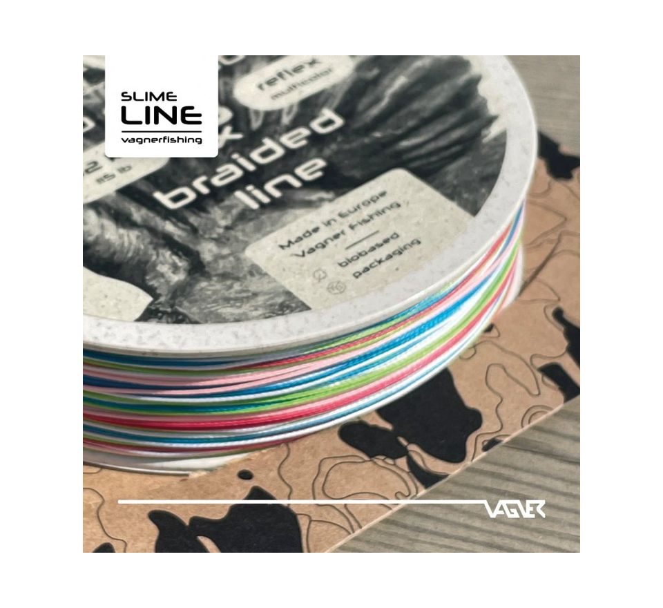 Vagner Šňůra Braided Line Reflex Multicolor 300m