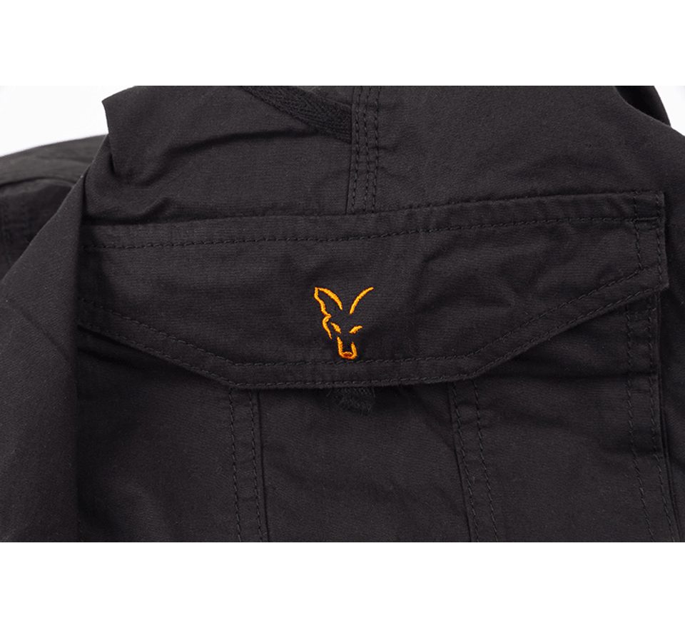 Fox Kraťasy Collection Black & Orange Combat Shorts