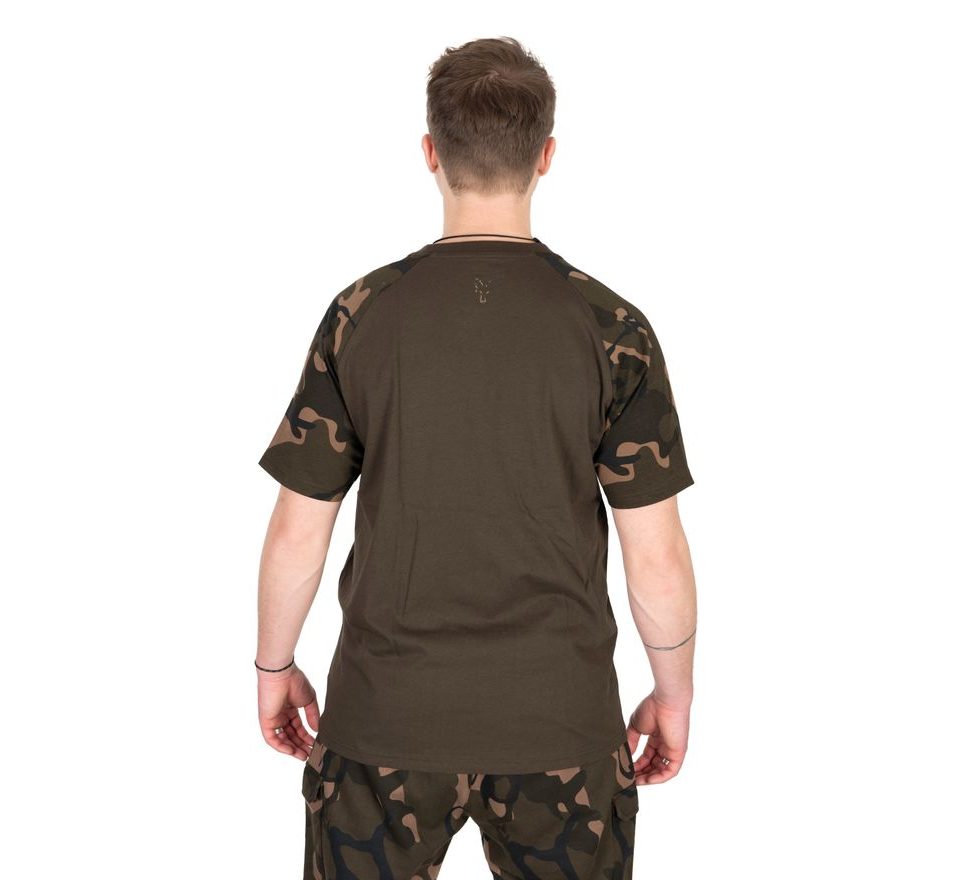 Fox Triko Khaki / Camo Outline T-Shirt