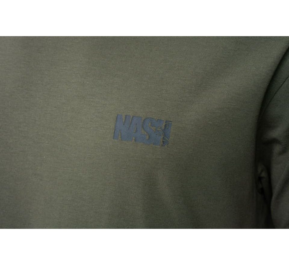 Nash Tričko Make It Happen Carp Logo T Shirt Zelené