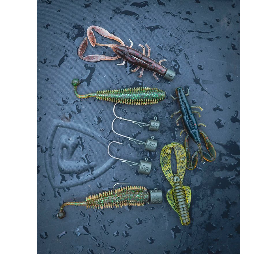 Fox Rage Jigová hlava Ned Heads Camo 1ks