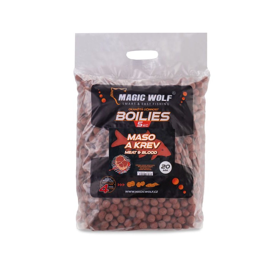 Magic Wolf Krmné Boilie 20mm 5kg