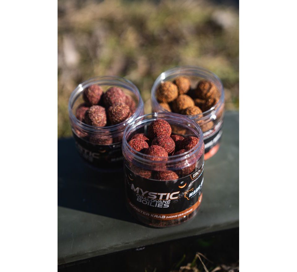 Magic Wolf Boilies obalované Mystic 130g