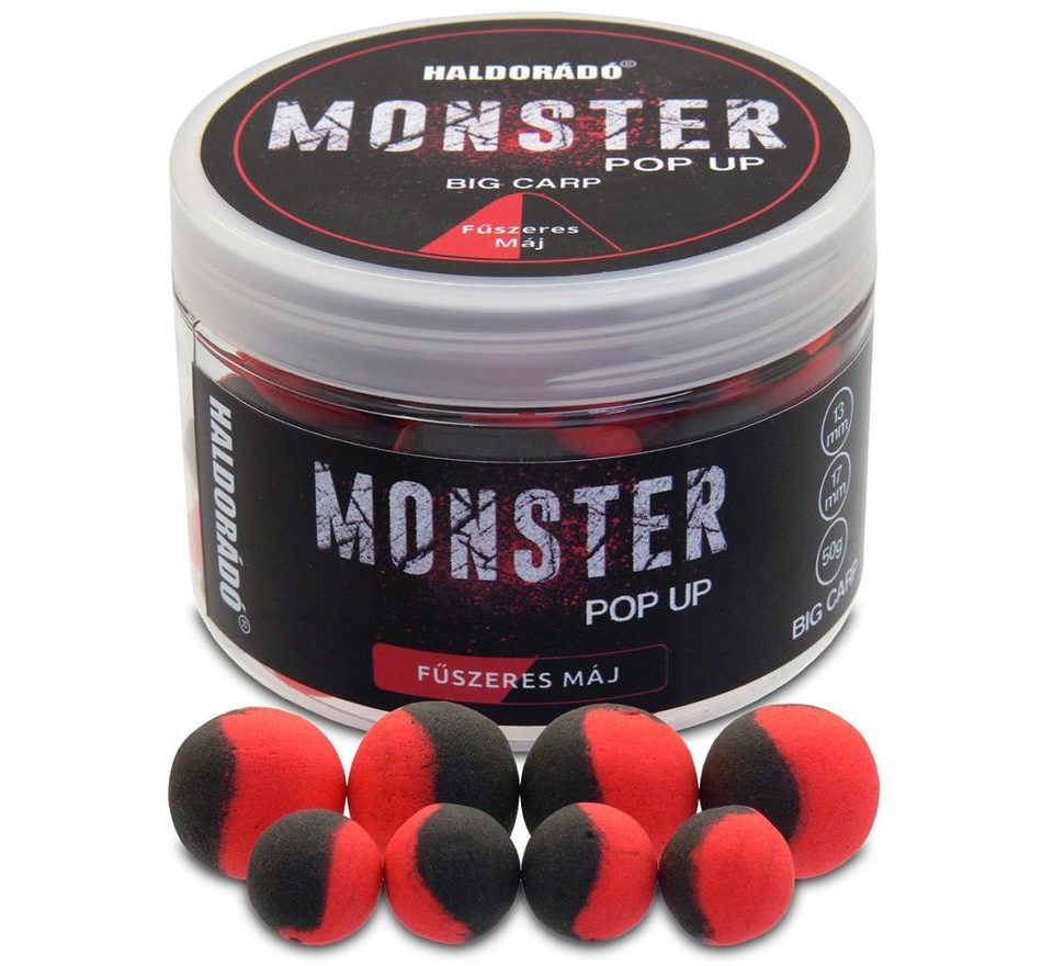 Haldorádó Pop-Up Boilies Method Monster Big Carp 13+17mm 50g