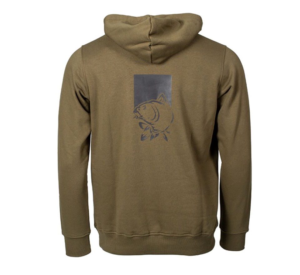 Nash Mikina Make It Happen Hoody Fish Logo Green