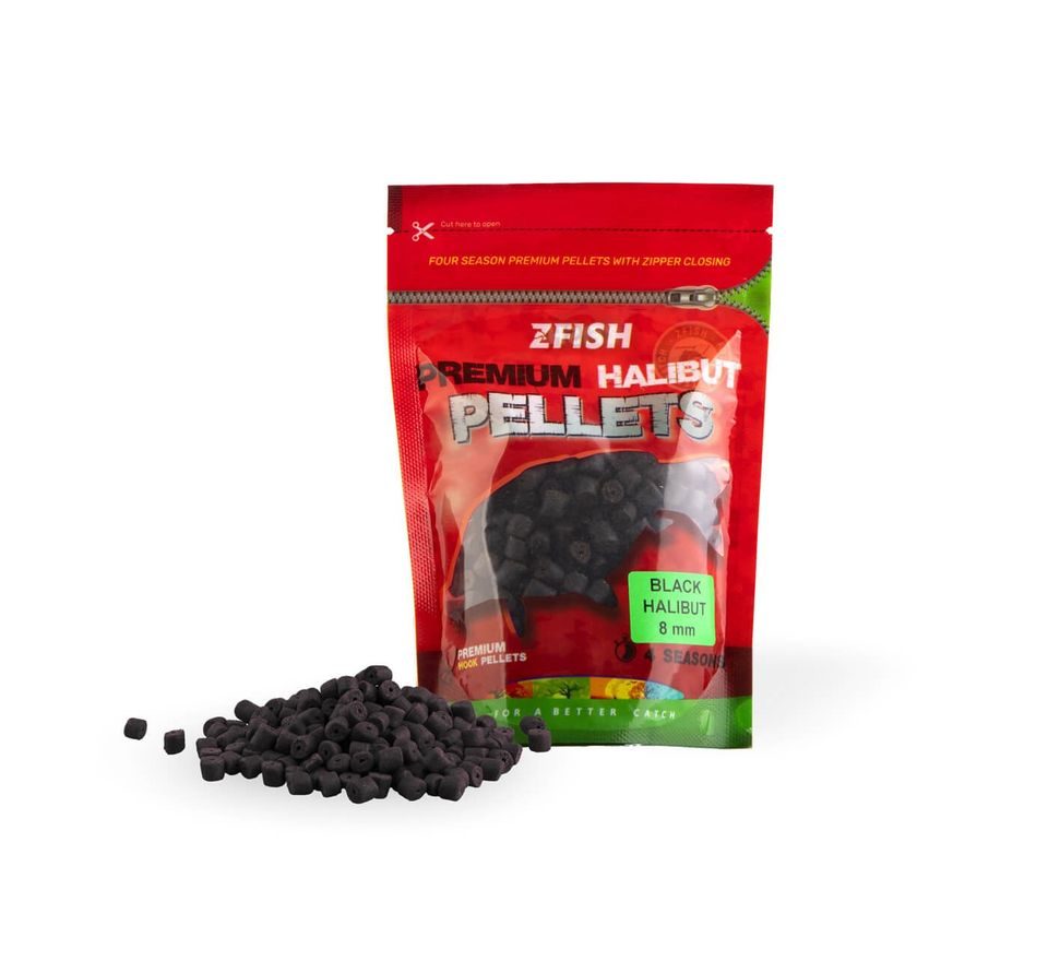 Zfish Chytací Pelety Premium HALIBUT 8mm 200g