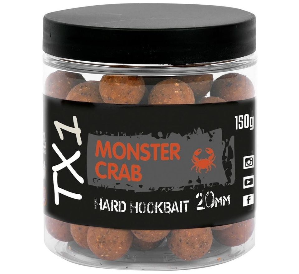 Shimano Boilies TX1 Hard Hookbait Monster Crab 150g