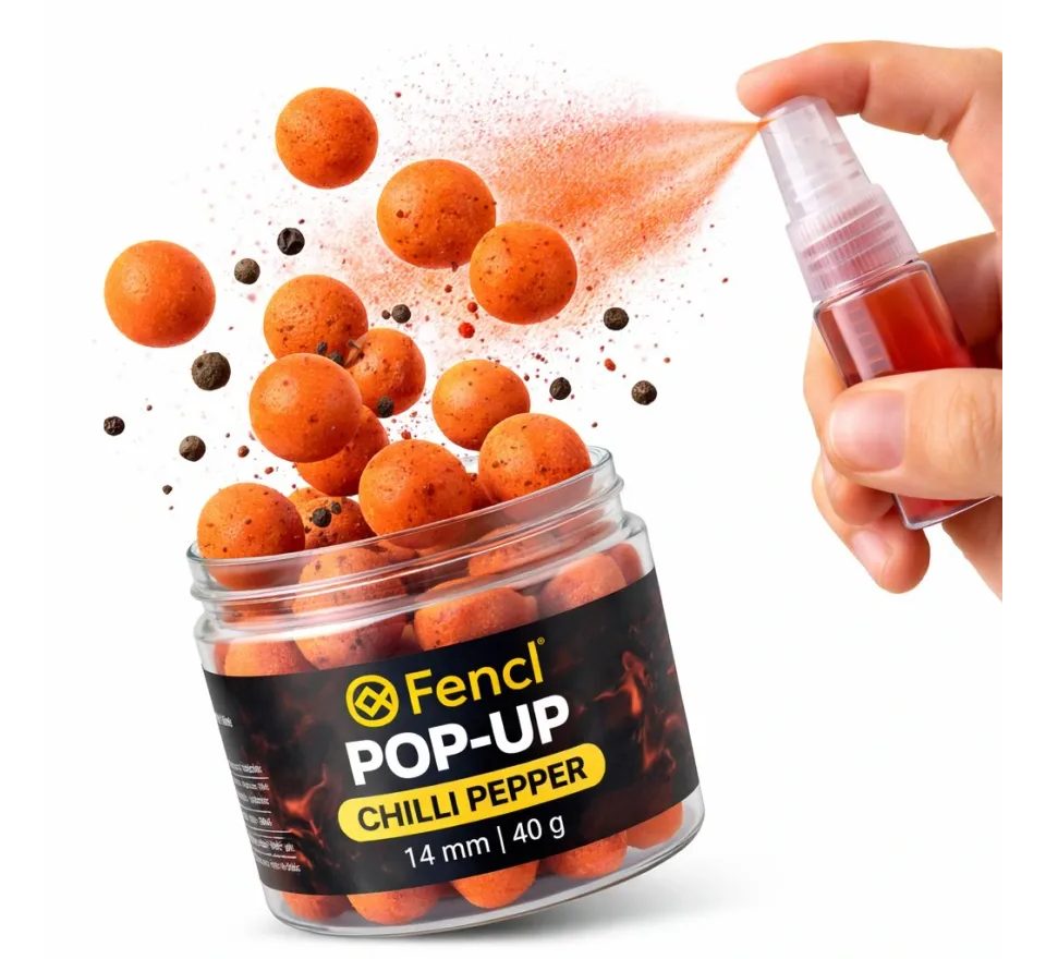 Fencl Boilies Pop Up Chilli Pepper