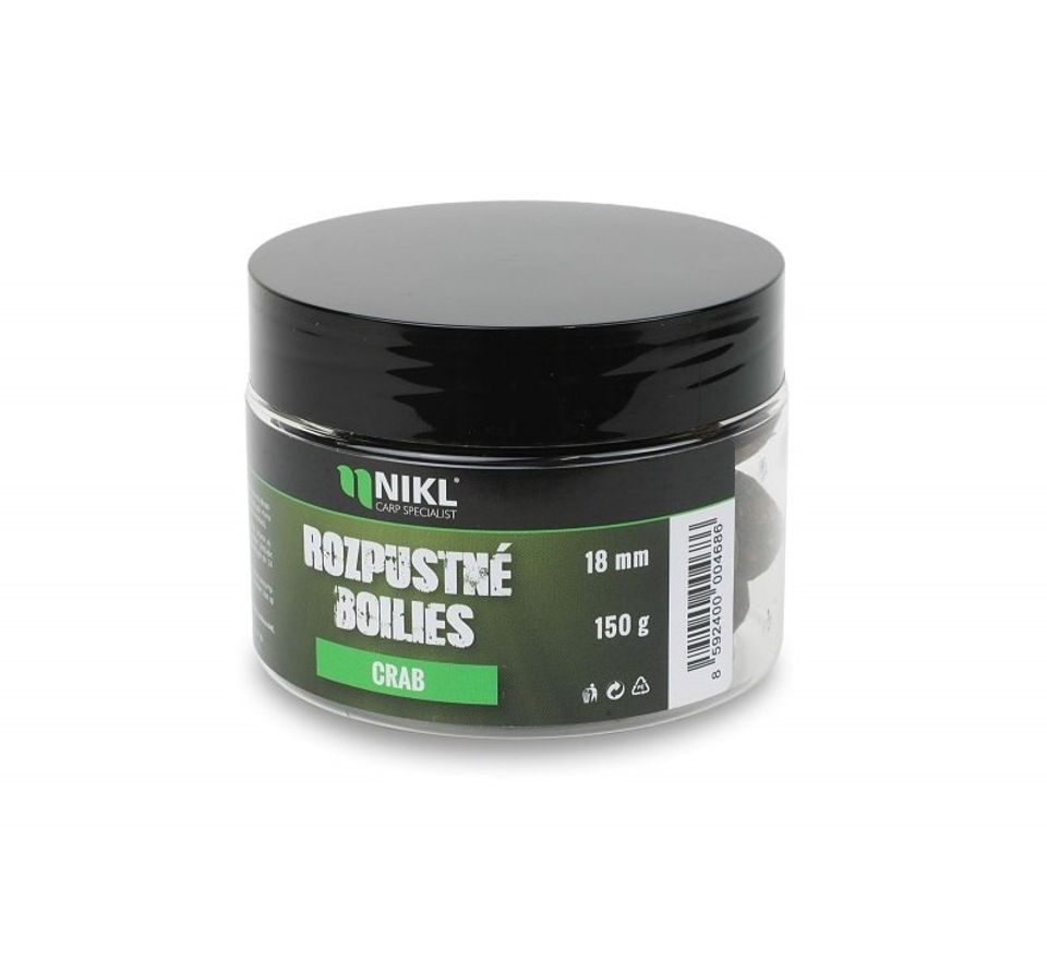 Nikl Rozpustné boilies Crab 150g